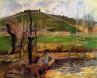 Gauguin, Paul - River Aven below Mount Sainte-Marguerite